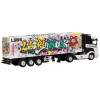 Mini GT 1:64 Mercedes Benz Actros W740 Ft Container LBWK Kuma Graffiti