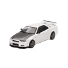 Mini GT 1:64 Nissan Skyline GT-R V-Spec II N1 White