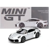 Mini GT 1:64 Porsche 911 Turbo S GT Silver Metallic