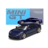 Mini GT 1:64 Porsche Taycan Turbo S Gentian Blue Metallic
