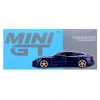 Mini GT 1:64 Porsche Taycan Turbo S Gentian Blue Metallic
