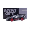 Mini Gt 1/64 Porshe 911 GT3 RS Black With Pyro Red