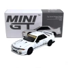 Mini GT 1:64 Top Secret Nissan Skyline GT-R VR32 White