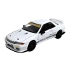 Mini GT 1:64 Top Secret Nissan Skyline GT-R VR32 White