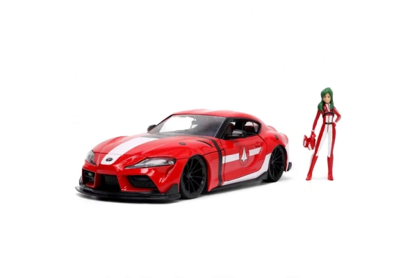 1:24 Jada Mirya Sterling ve Toyota Supra Figürlü Araba Seti