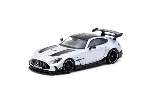 Tarmac Works 1/64 Mercedes-Benz AMG GT Black Series Silver Metallic