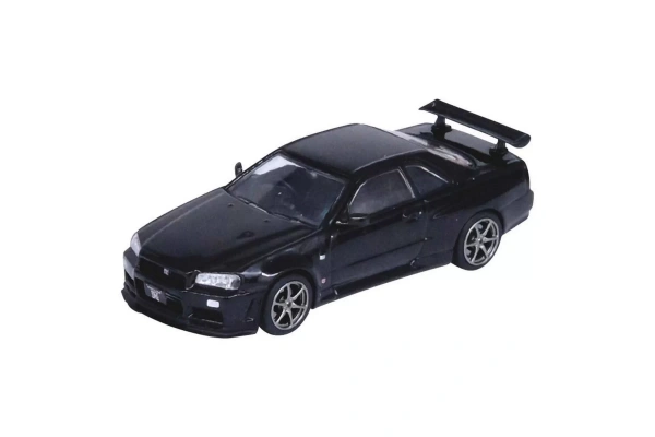 Inno64  Nissan Skyline Gt-R (R34) V-Spec Ii Black In6 1/64 Diecast Model Araç