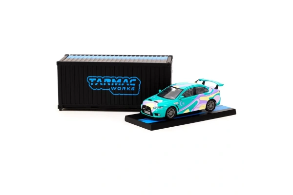 Tarmac Works 1/64 Mitsubishi Lancer Evo X Logitech G
