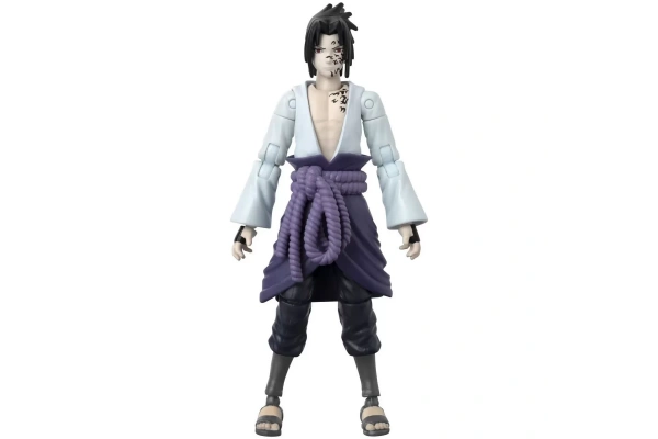 Bandai Anime Heroes Naruto Sasuke Uchiha 16 Cm Figür ve Aksesuar Seti