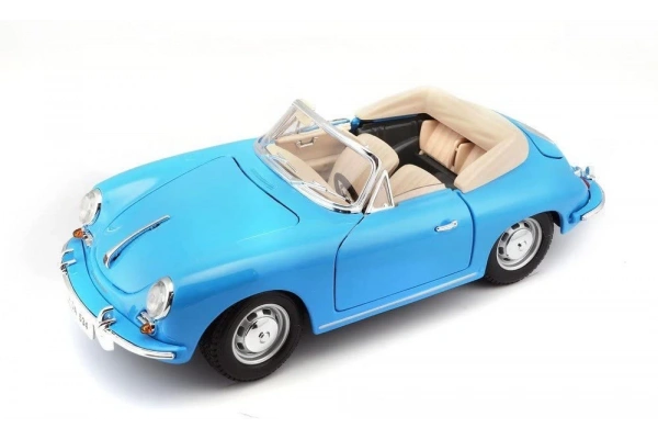 Bburago 1:18 Porsche 356B Cabriolet 1961 Model Araba