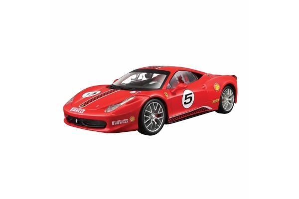 Bburago 1:24 Ferrari Racing 458 Challenge Model Araba