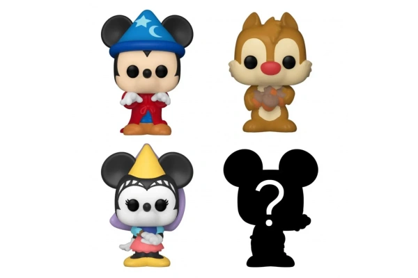 Funko Bitty POP Disney Sorcerer Mickey 4lü Paket