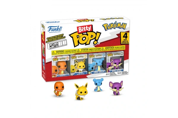 Funko Bitty POP: Pokemon- Charmander 4lü Paket