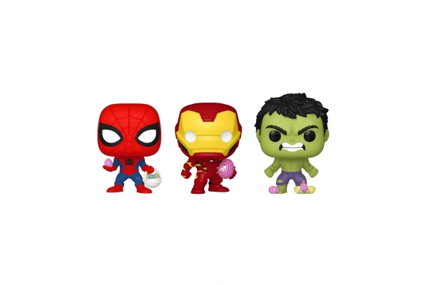 Funko POP Carrot Pocket POP Spider-Man, Iron Man & Hulk 3-Pack Marvel Avengers