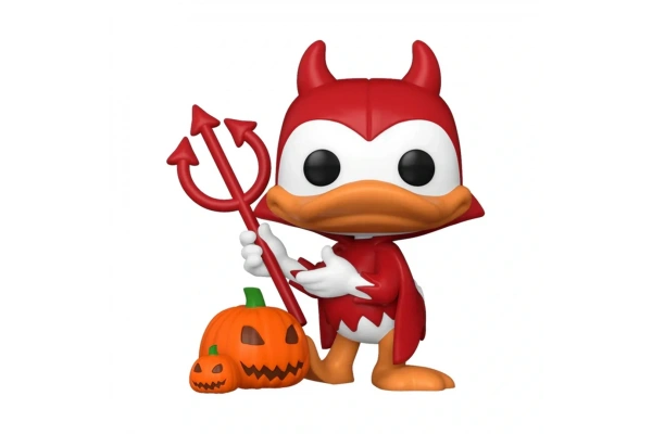Funko POP Disney: Devil Donald with Pumpkin Special Edition
