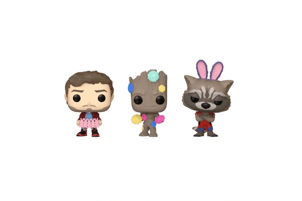 Funko POP Easter Star-Lord, Groot, & Rocket 3-Pack