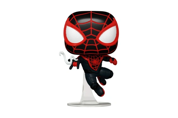 Funko POP Games Spider-Man 2  Miles Morales (Upgraded Suit)