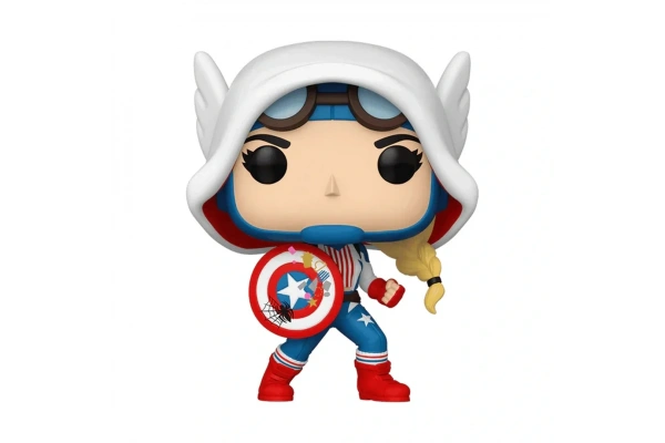 Funko POP Marvel: Gwen Stacy - Captain America Gwen