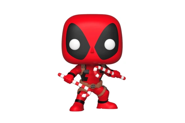 Funko POP Marvel Holiday Deadpool w/ Candy Canes