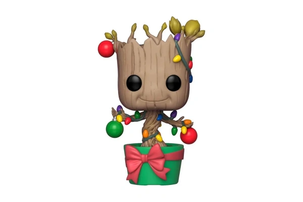 Funko POP Marvel Holiday Groot w/ Lights & Ornaments
