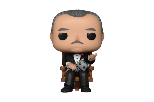 Funko POP Movies The Godfather 50th Anniversary Vito Corleone with Cat #1200#