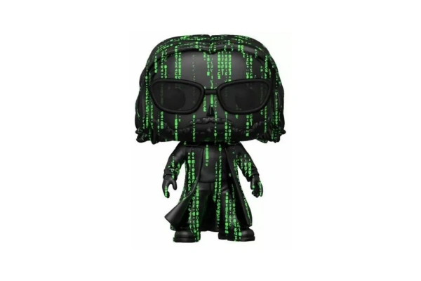 Funko POP Movies The Matrix 4- Neo (Coded) (Glow in the dark)