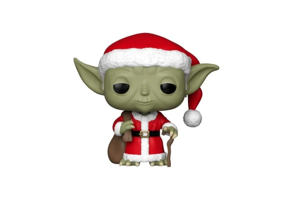 Funko POP Star Wars Holiday Santa Yoda