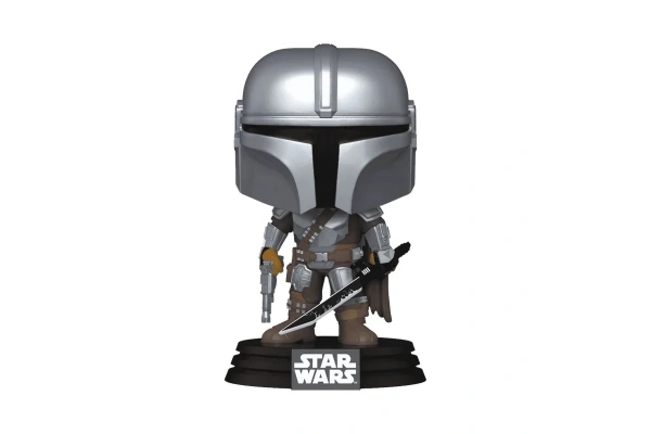 Funko POP Star Wars The Mandalorian with Darksaber