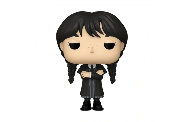 Funko POP TV: The Addams Family Wednesday Addams (Black Coat)