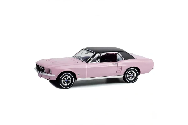 Greenlight 1/18 1967 Ford Mustang Coupe Evening Orchid