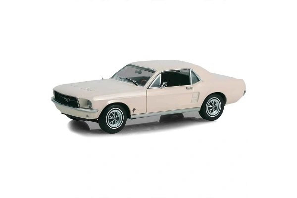 Greenlight 1:18 Bermuda Sand 1967 Ford Mustang Coupe