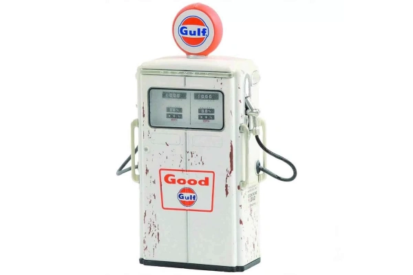 Greenlight 1:18 Vintage Gulf 1954 Tokheim 350 İkiz Benzin Pompası Seri 13