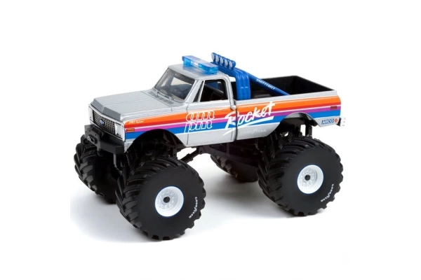 グリーンライトミニカー　CHEVROLET K-10 AM/PM ROCKET Greenlight 1:64 1972 Chevrolet K-10 AM/PM ROCKET Monster