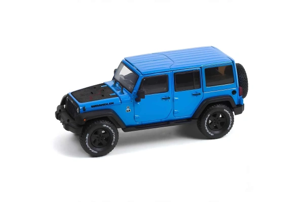 Greenlight 1:43 2016 Jeep Wrangler Unlimited Black Bear Edition