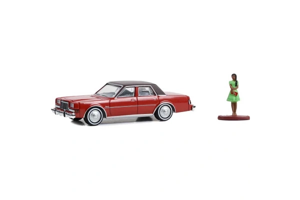 Greenlight 1:64 1983 Dodge Diplomat with Woman in Dress