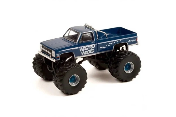 Greenlight 1:64 1987 Chevy Silverado Wasted Wages