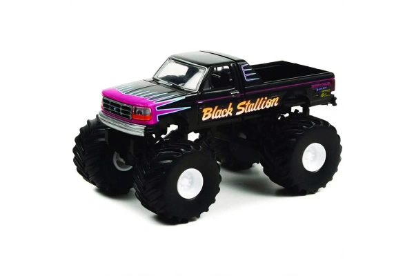 Greenlight 1:64 1992 Ford F-250 Black Stallion