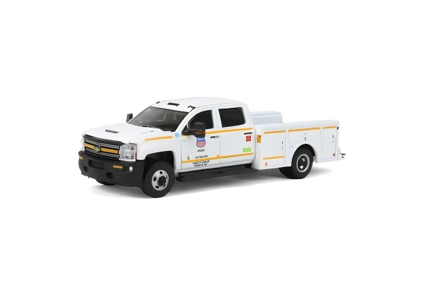 Greenlight 1/64 2018 Chevrolet Silverado 3500 Dually Service