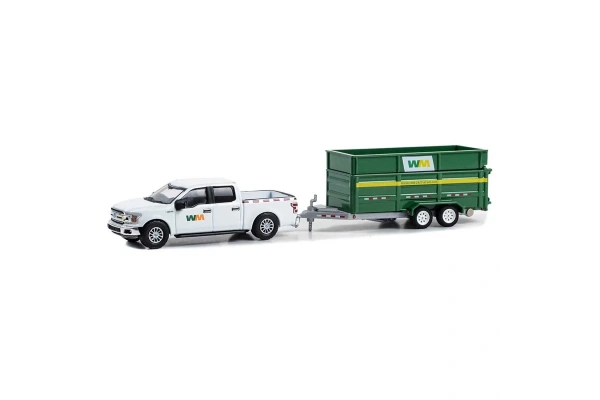 Greenlight 1:64 2018 Ford F-150 XLT with Double-Axle Dump