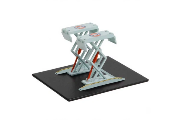 Greenlight 1:64 Automotive Double Scissor Lifts Series 1 - Gulf
