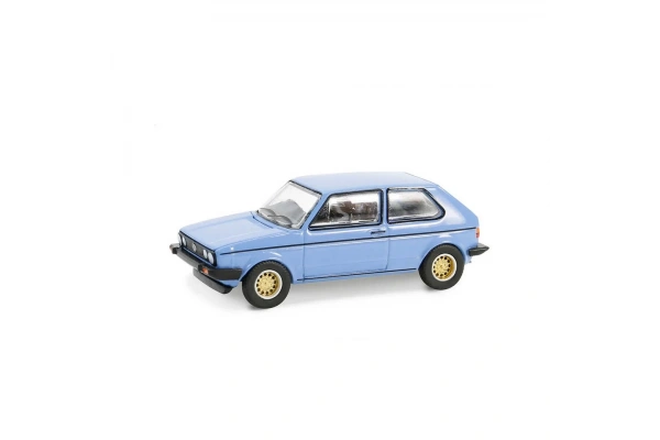 Greenlight 1/64 Club Vee-Dub Series 19- 1982 Volkswagen Golf– Monaco Blue