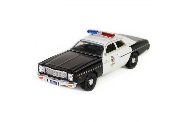 Greenlight 1/64 Hollywood Series 41- 1977 Plymouth Fury Metropolitan Police - The Terminator