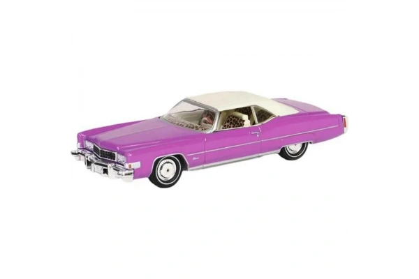 Greenlight 1/64 Hollywood Series 41- Clarence and Alabama 1974 Cadillac Eldorado Convertible (Top Up)