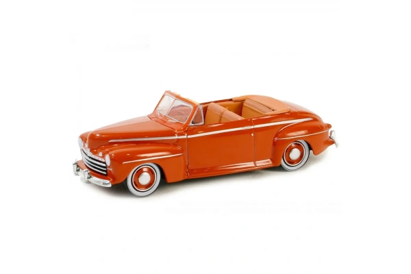 Greenlight 1/64 Vintage Ad Cars Series 10- 1946 Ford Super Deluxe Convertible