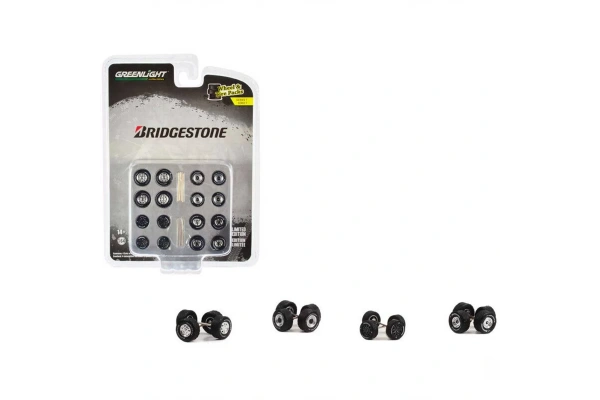 Greenlight 1:64 Wheel & Tire Packs Series 7 - Bridgestone
