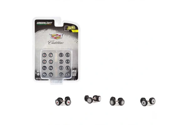 Greenlight 1:64 Wheel & Tire Packs Series 7 - Cadillac