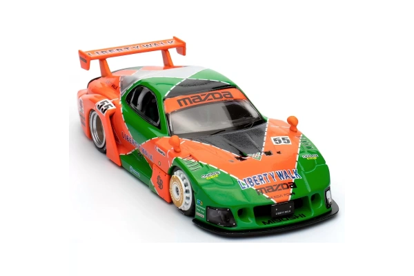 Inno64 1/64 Mazda FD3S RX-7 Liberty Walk Super Silhouette Model Araba