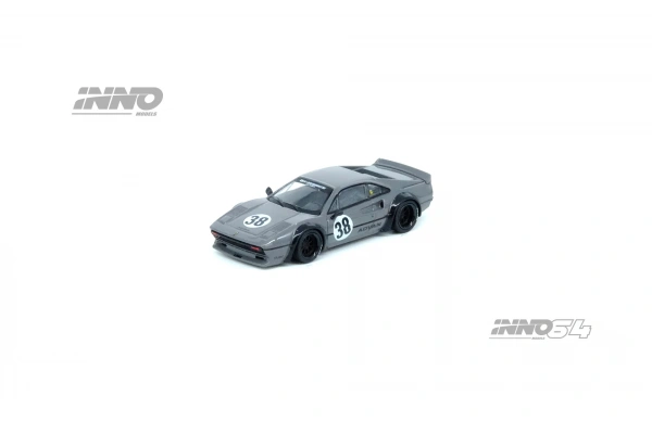 Inno64 Ferrari 308 Gtb Liberty Walk Grey 1/64 Diecast Model Araba