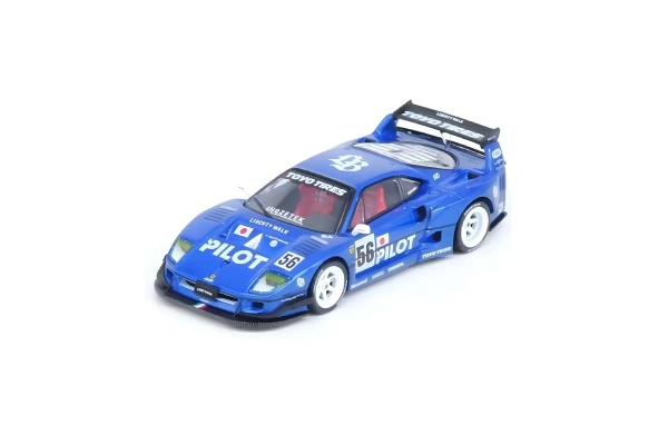 Inno64 Ferrari F40 Liberty Walk Tokyo Auto Salon 2024 1/64 Diecast Model Araba
