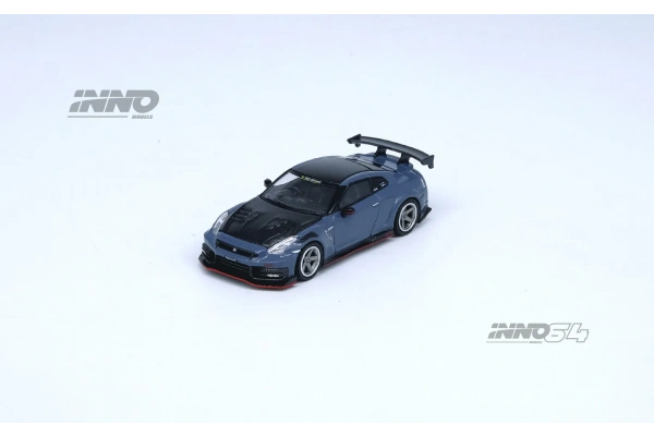 Inno64 Nissan GT-R R35 Nismo 2024 Tuned by Top Secret Hong Kong Toy Car Salon Diecast Model Araba
